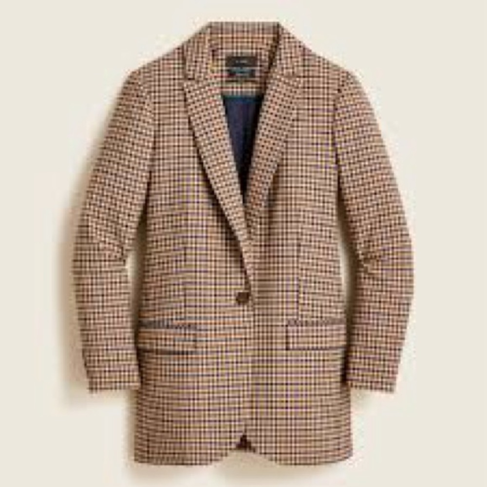 J. Crew Alfie wool blazer, size 0, like new - Picture 3 of 9